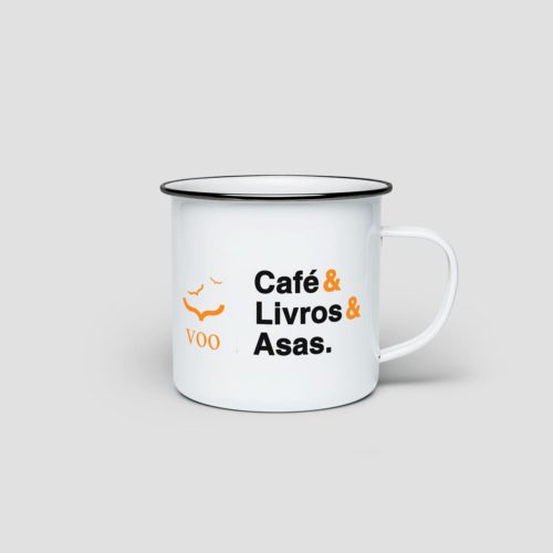 Caneca literária - Editora Voo