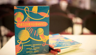 Editora Voo - Veja como foi o lançamento de “Possibilidades”, da Vooinho, na Bienal do Rio de Janeiro!