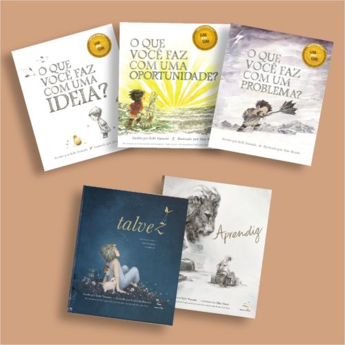 COMBO PROMOCIONAL: 5 livros ilustrados de Kobi Yamada