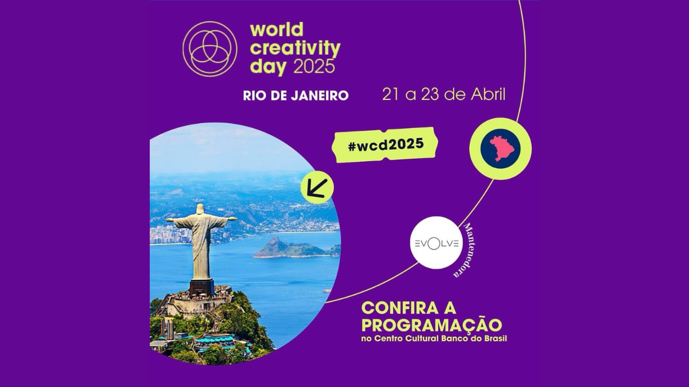 Editora Voo - Editora Voo organiza programação literária do World Creativity Day no Rio