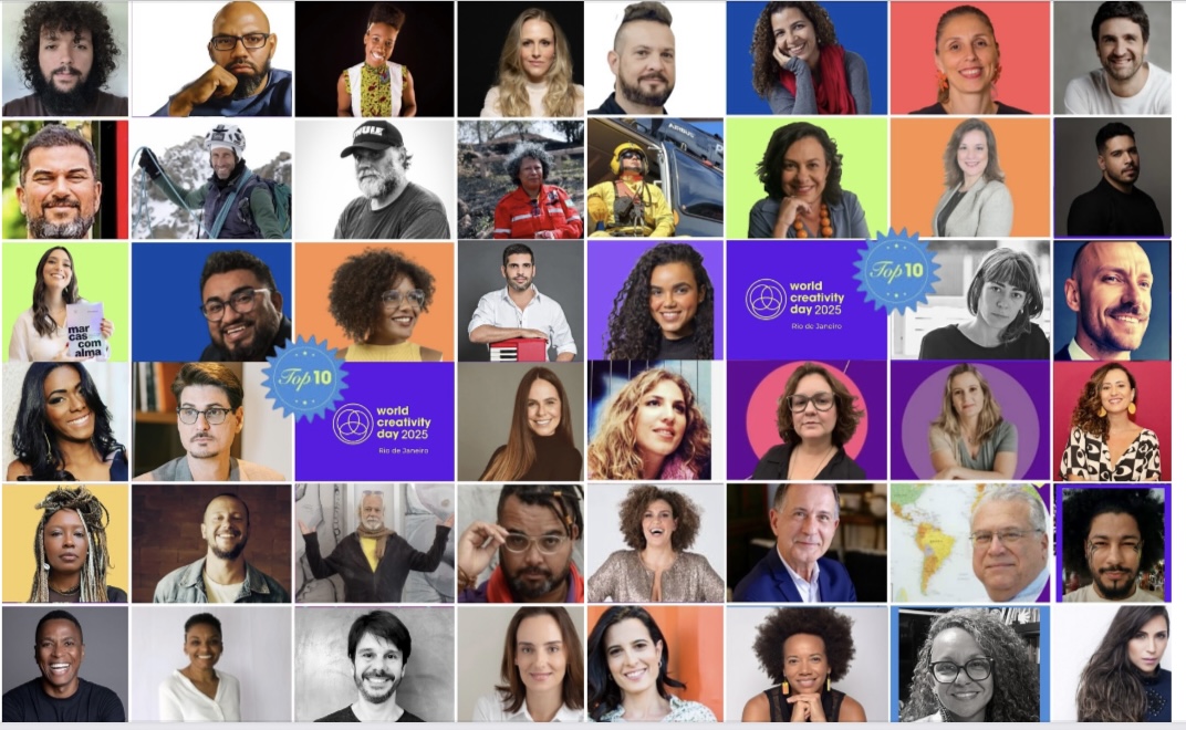 Editora Voo - Rio é Top 10 do World Creativity Day 2025